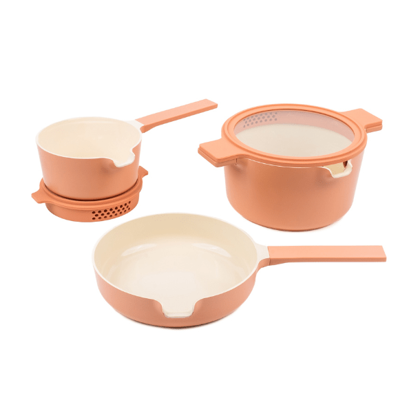 Neat 5 - Piece Nesting Cookware Set - Alva Cookware